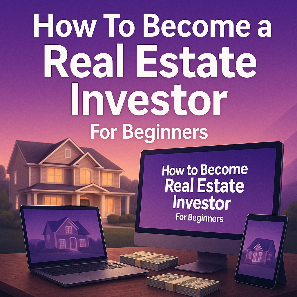 How To Become A Real Estate Investor (for beginners)