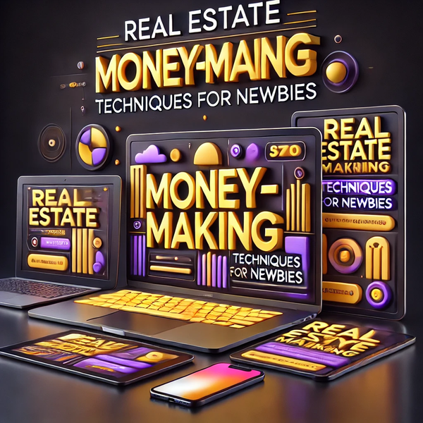 Real Estate Money-Making Techniques for Newbies